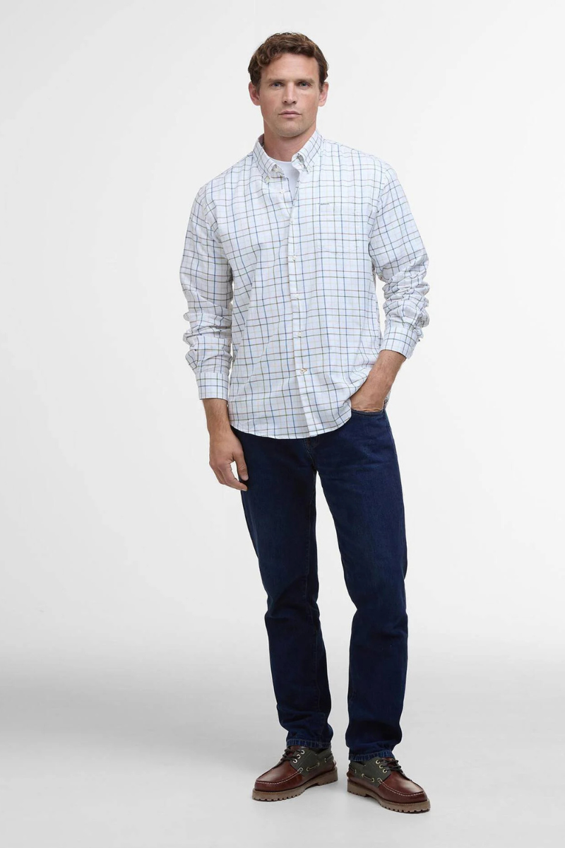An image of the Barbour Caswell Tattersall Regular Shirt