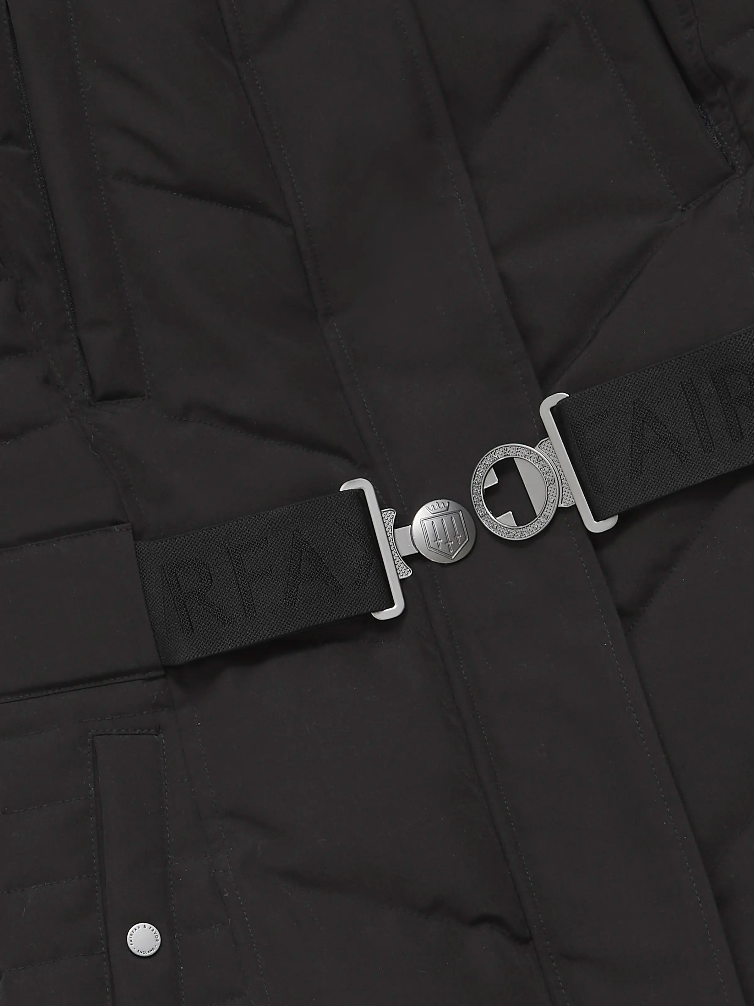 An image of the Fairfax & Favor Fairfax & Favor Charlotte Padded Longline Coat