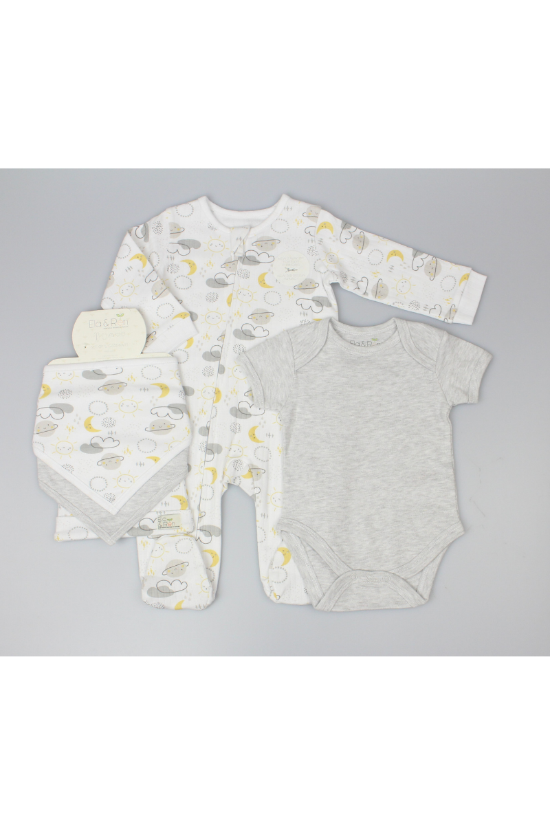 AOP Rib 5pc Gift Set Cloud+Planet