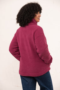 Ladies Coast Half Zip Fleece