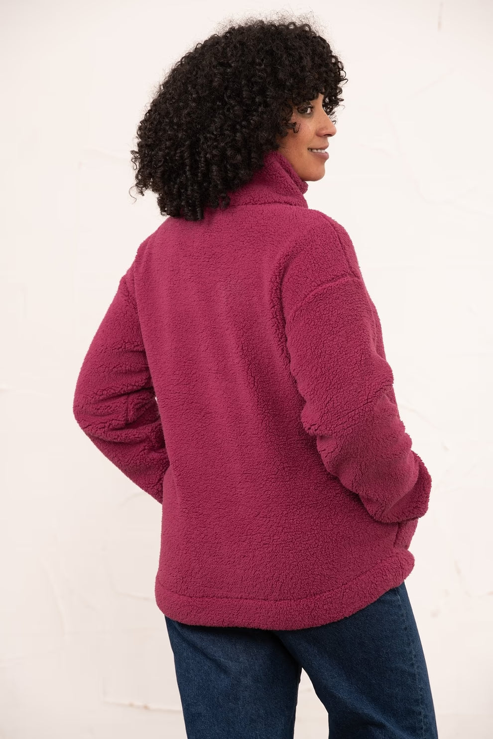 Ladies Coast Half Zip Fleece