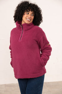Ladies Coast Half Zip Fleece