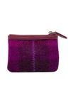An image of the Maccessori Coin Purse - Purple Check