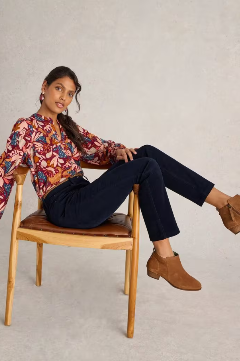 Brooke Straight Cord Trouser