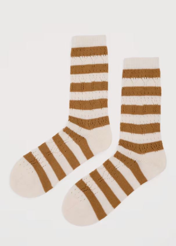An image of the Seasalt Women's Pointelle Socks Cornish Basket