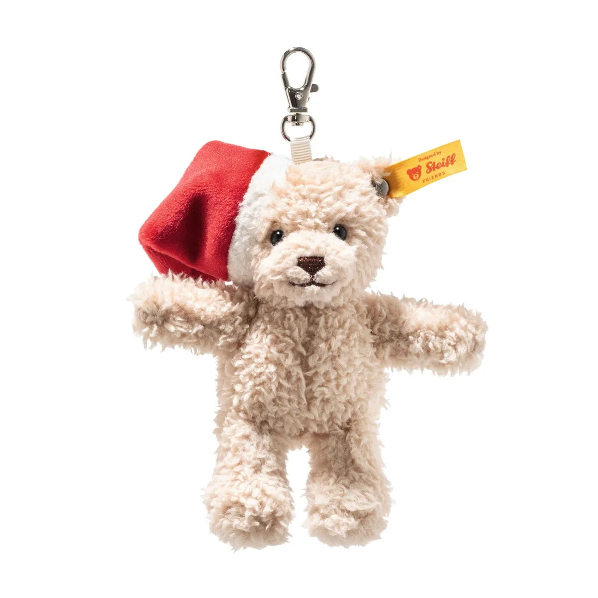 An image of the Steiff Pendant Ben Teddy Bear Cosy Christmas