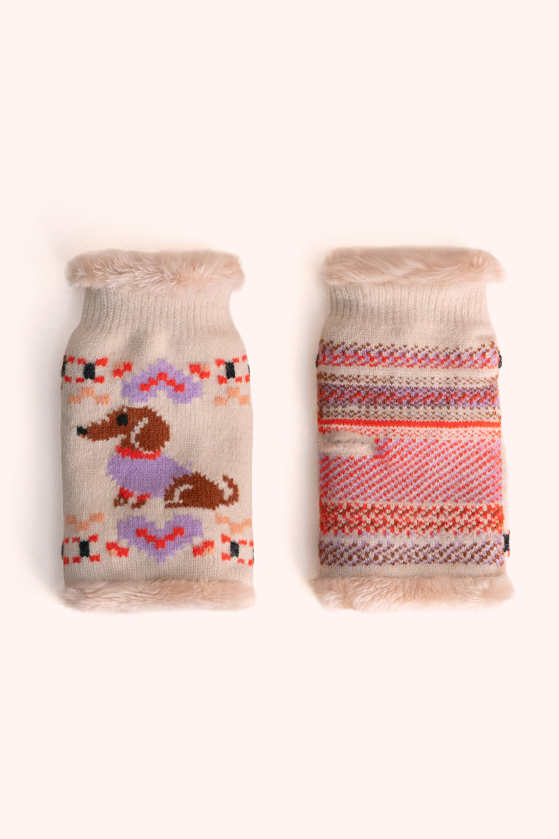 Sausage Dog Wrist Warmers