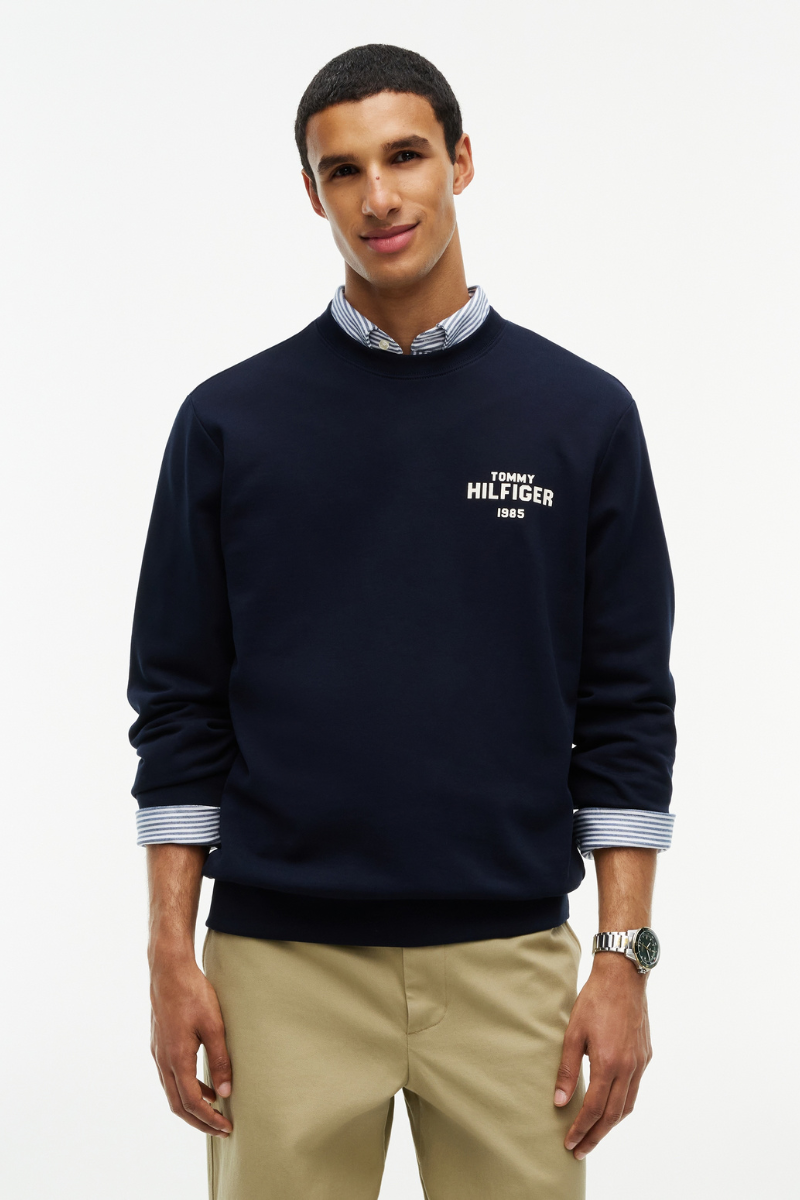 Hilfiger 1985 Ref Terry Crew Sweater