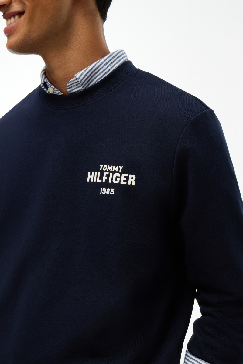 Hilfiger 1985 Ref Terry Crew Sweater