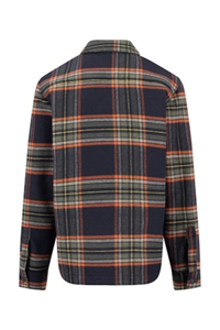 Wool Check Overshirt