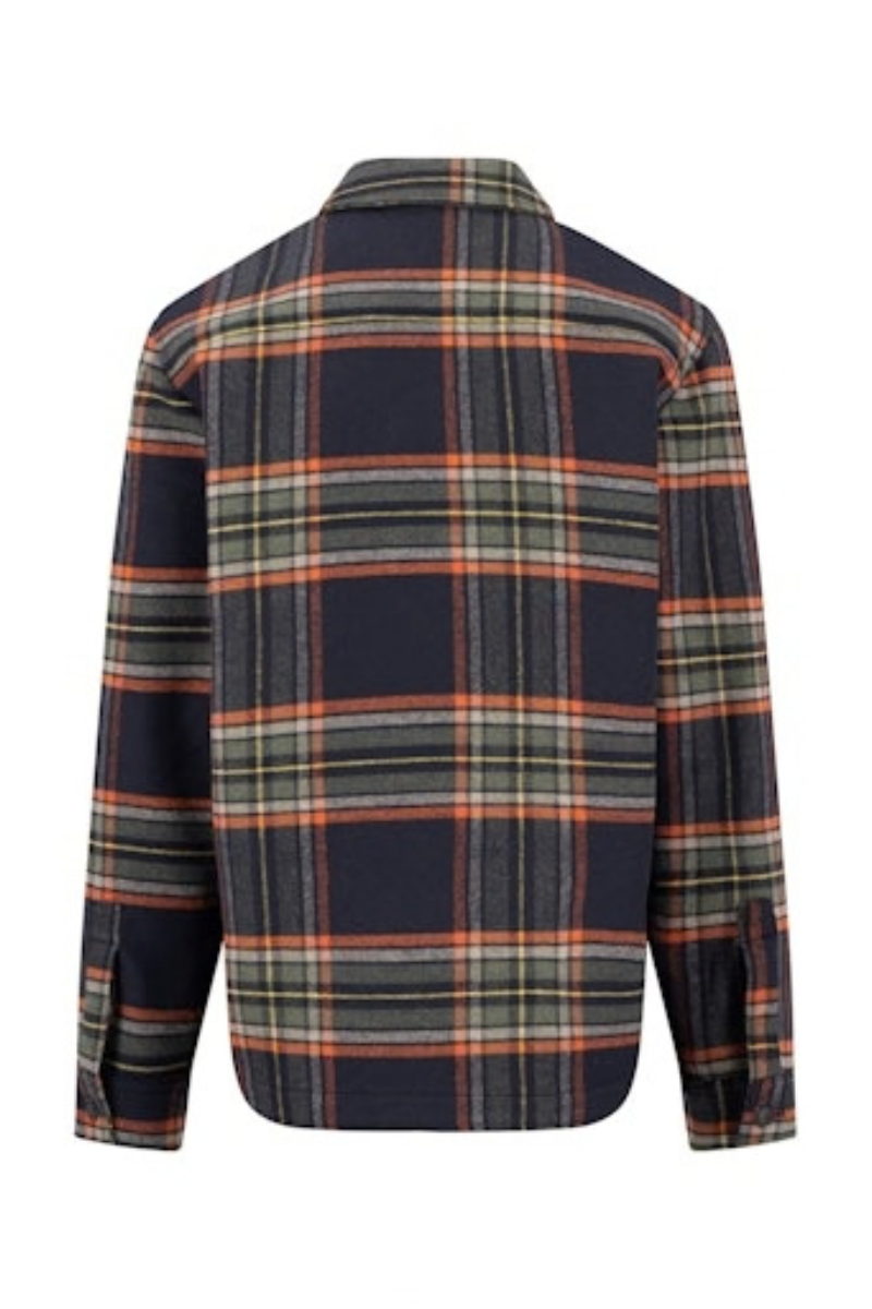 Wool Check Overshirt