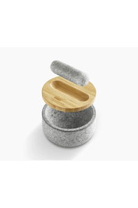 Dash Pestle & Mortar W/Bamboo Lid