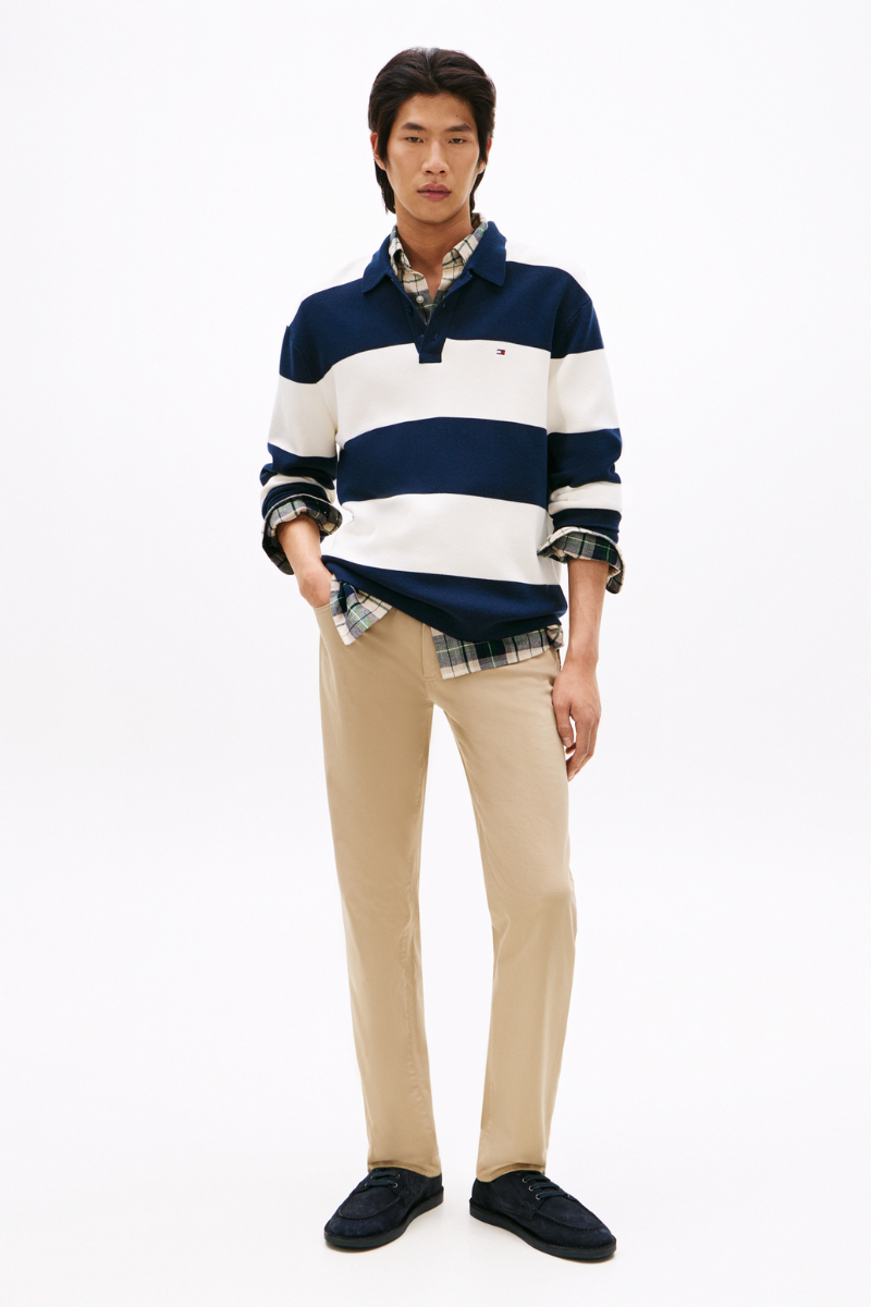 An image of the Tommy Hilfiger Denton 5Pkt Sateen Trouser