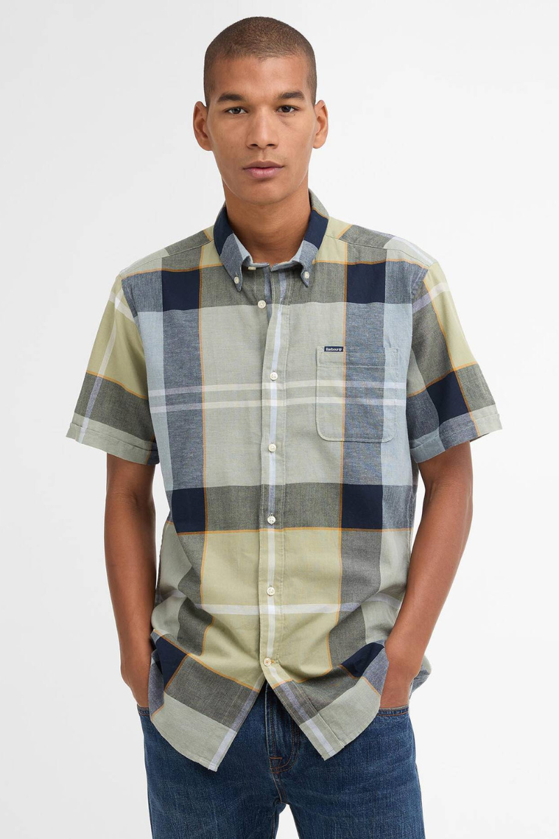 An image of the Barbour Doughill Short Sleeve Tailored Shirt