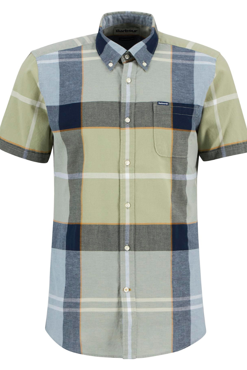 An image of the Barbour Doughill Short Sleeve Tailored Shirt