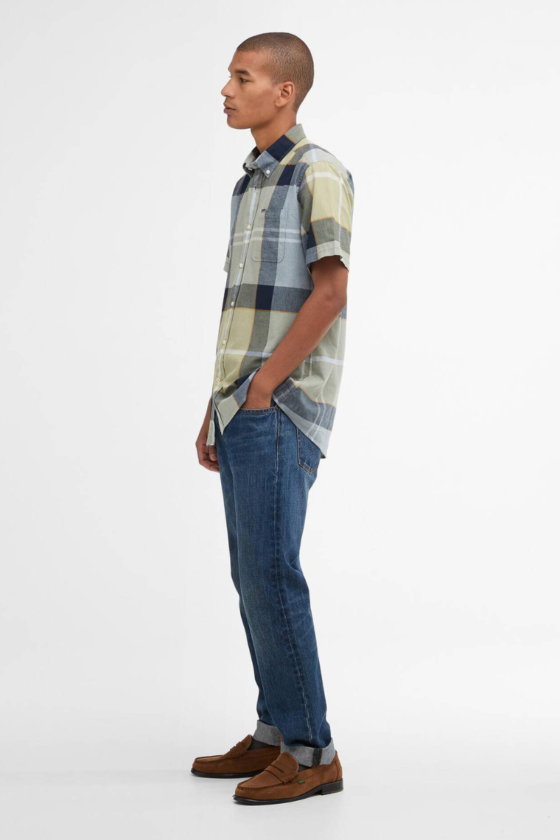 An image of the Barbour Doughill Short Sleeve Tailored Shirt