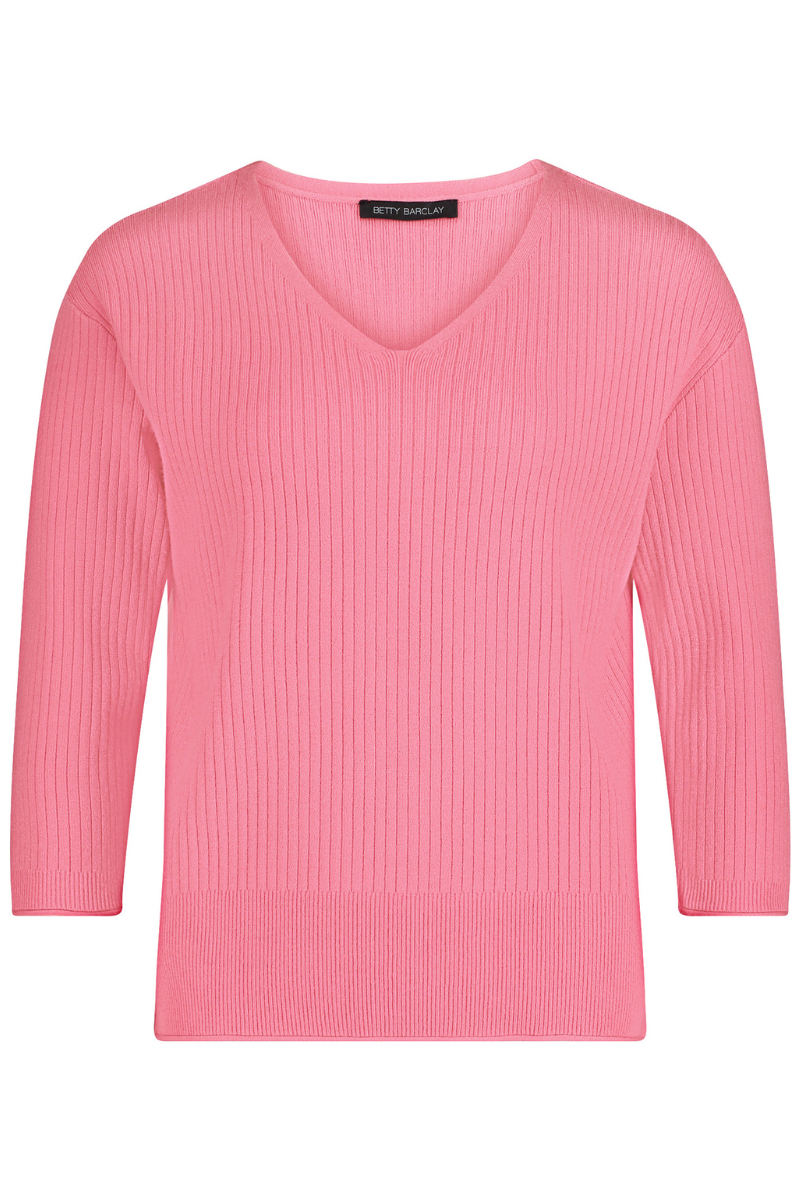An image of the Betty Barclay 3/4 Sleeve Knitted Sweater