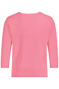 An image of the Betty Barclay 3/4 Sleeve Knitted Sweater