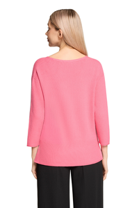 An image of the Betty Barclay 3/4 Sleeve Knitted Sweater