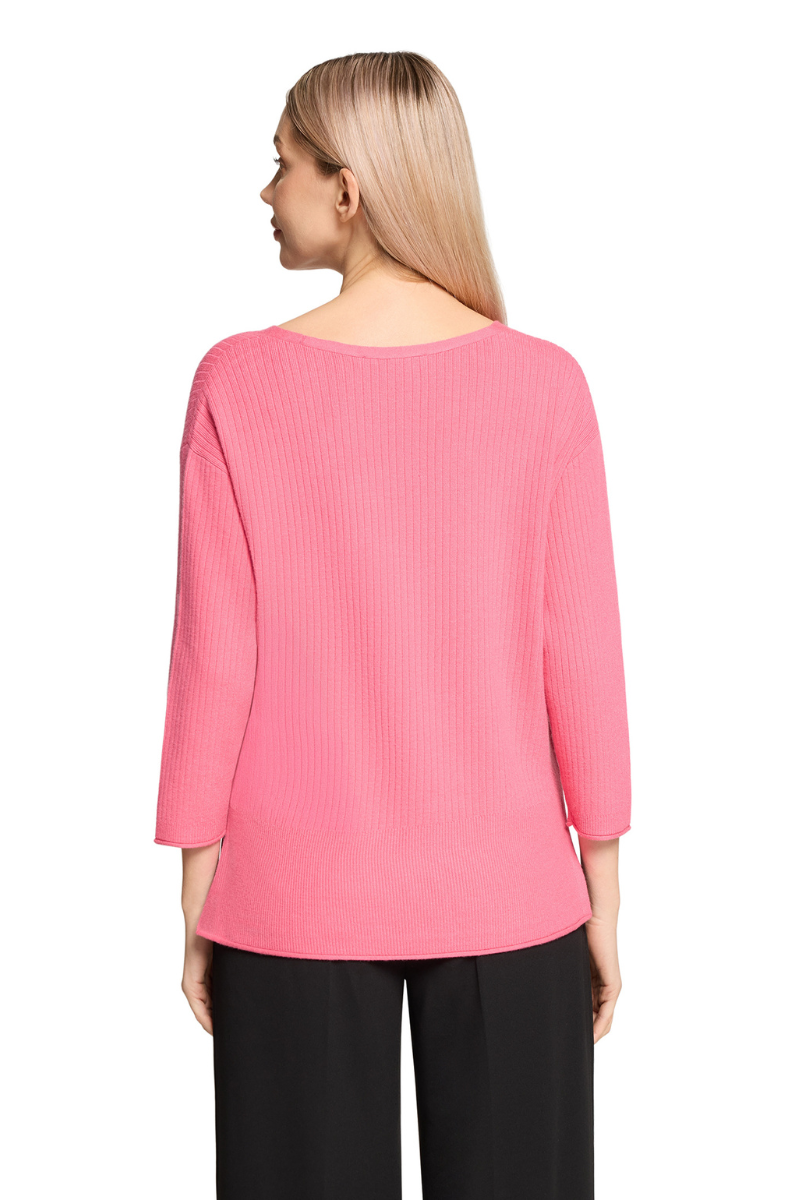 An image of the Betty Barclay 3/4 Sleeve Knitted Sweater
