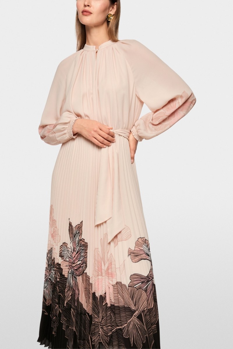 An image of the Marc Cain Pleated Midi Dress