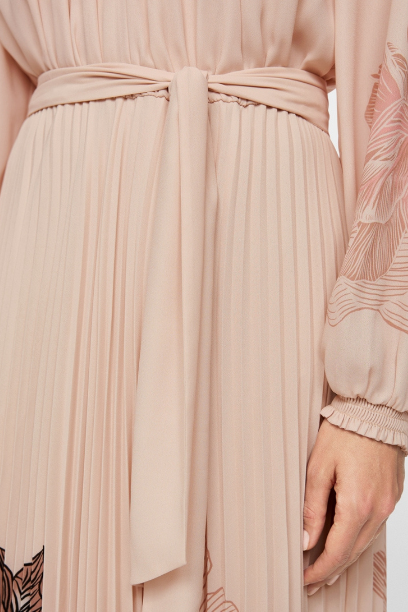 An image of the Marc Cain Pleated Midi Dress