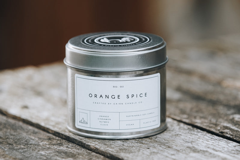 An image of the Cairn Candle Utility Tin Candle - 20cl Candle