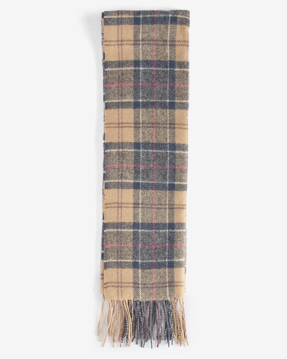 An image of the Barbour Tartan Lambswool Scarf