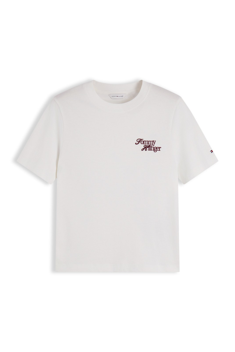 Script Crew Neck T-Shirt