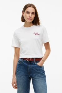 Script Crew Neck T-Shirt