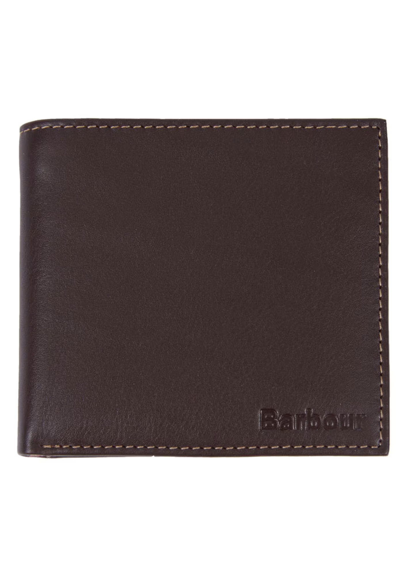 An image of the Barbour Elvington Leather Billfold Coin Wallet