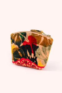 An image of the Powder Printed Velvet Mini Pouch