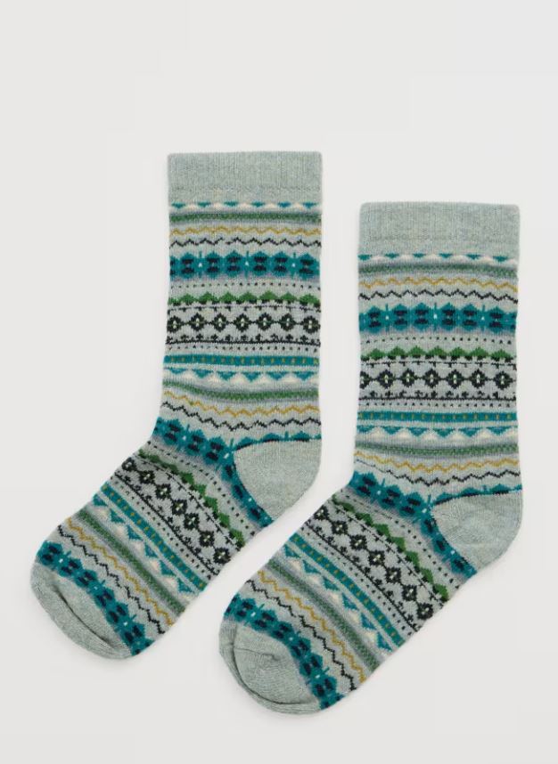 An image of the Seasalt Fair Isle Socks