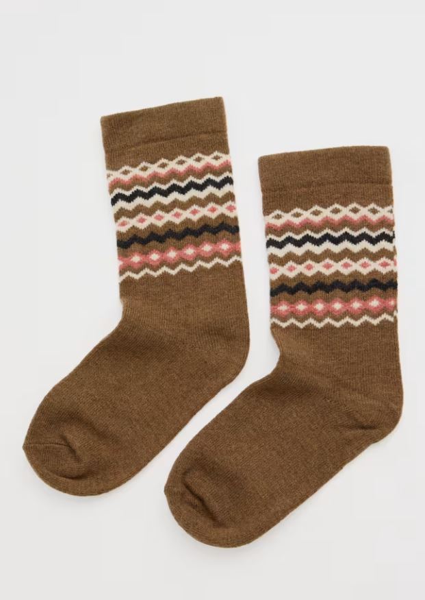 An image of the Seasalt Fair Isle Socks
