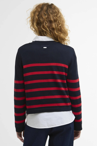 An image of the Barbour Fern Knitted Jumper