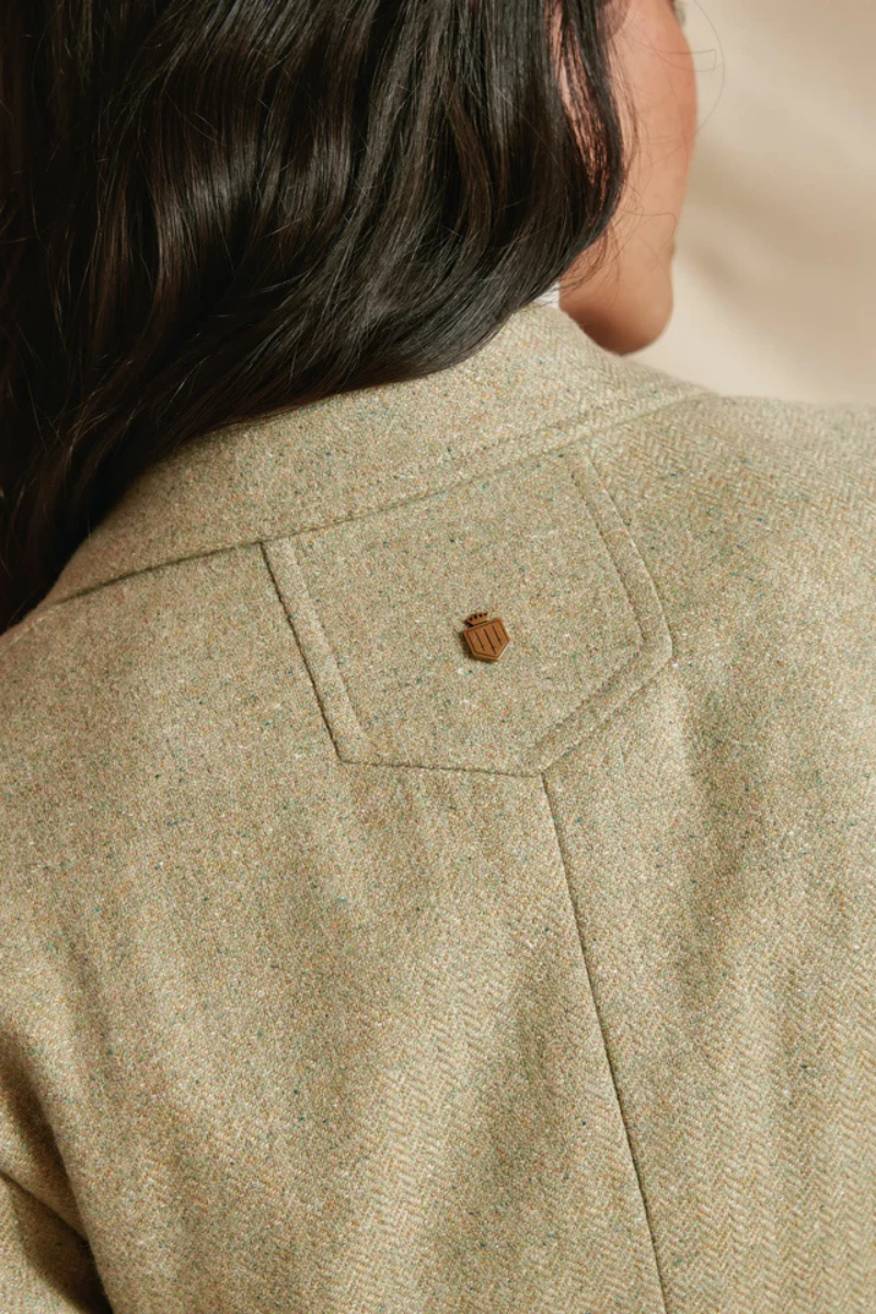 Fairfax & Favor Fern Single Breasted Herringbone Blazer