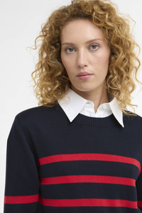 An image of the Barbour Fern Knitted Jumper