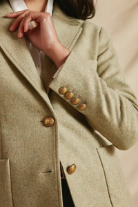 Fairfax & Favor Fern Single Breasted Herringbone Blazer