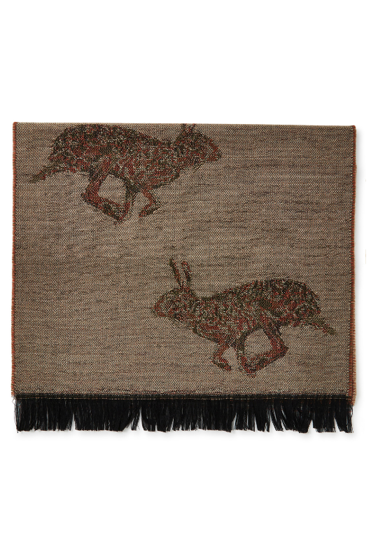 An image of the Dubarry Fernwood Hare Scarf