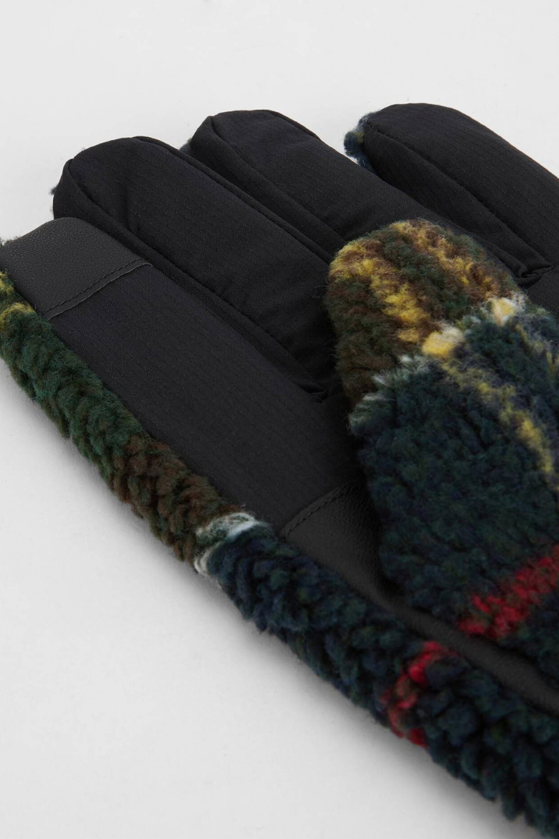 Field Tartan Fleece Gloves