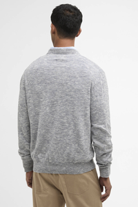 An image of the Barbour Flaxby Linen Blend Crew Neck