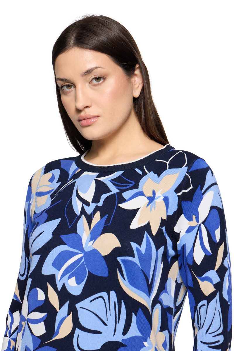 An image of the Betty Barclay 3/4 Sleeve Knitted Sweater