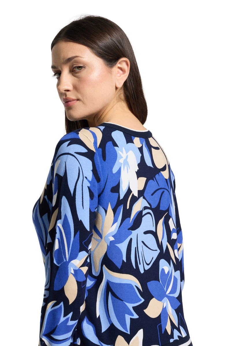 An image of the Betty Barclay 3/4 Sleeve Knitted Sweater