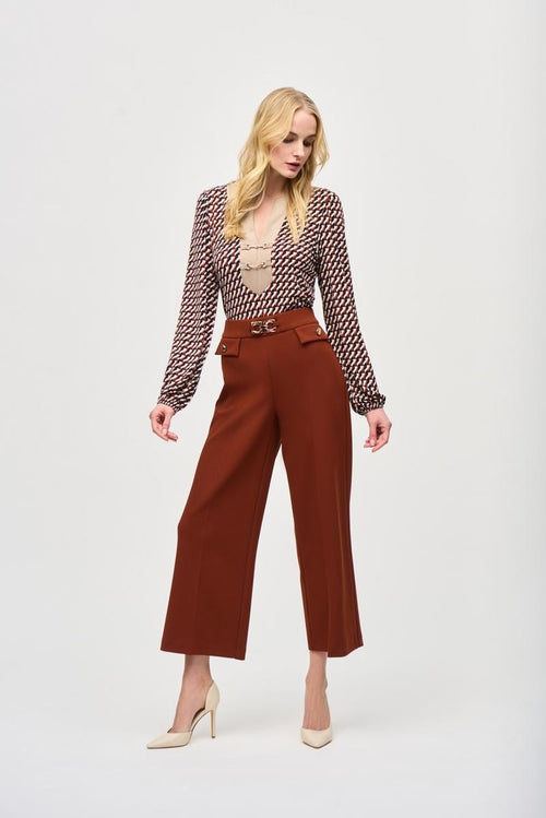 An image of the Joseph Ribkoff Geometric Top
