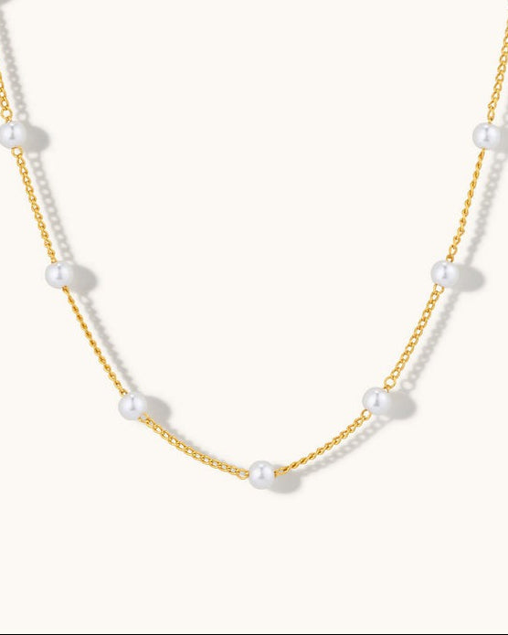 An image of the Formation Jewellery Gaia Pearl Necklace