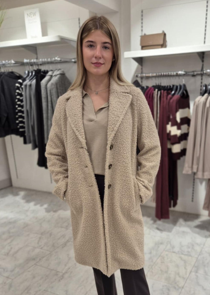 An image of the Emme Ghinea Jersey Coat