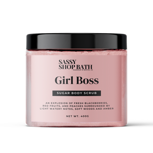 An image of the Sassy Scents Body Scrub 400g