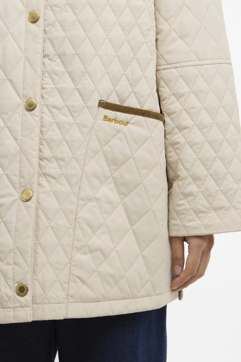 An image of the Barbour Goldmire Quilted Jacket