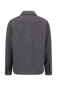 Wool Zip Overshirt
