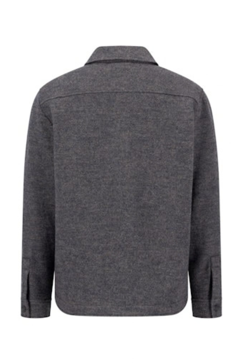 Wool Zip Overshirt